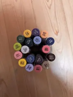 Copic アルコールインクアート用　インク１7本 アルコール１本