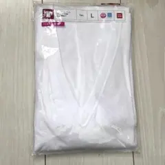 UNIQLO ユニクロ　ヒートテックプラス　VネックＴ（半袖）Ｌサイズ
