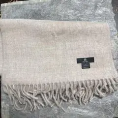 TUMI ベビーアルパカ マフラー ベージュ