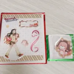 鬼滅の刃　バレンタイン　アクスタ　アニマルバッジ　禰豆子