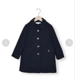 TartineetChocolat/ウールナイロンスカラップコート　100cm