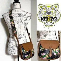 KENZO マルチカラー ヴィンテージ 花柄 ショルダーバッグのサムネイル