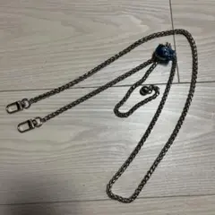 金属製ショルダーストラップ シルバー