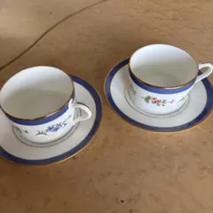 Tiffany Floral カップ・ソーサー 2個セット