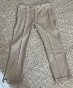 【TEIJIN MEN'S SHOP】 ベージュ コーデュロイパンツ