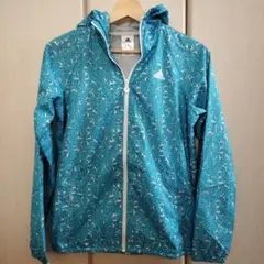 ⭐️【美品】adidas テニス クリマプルーフ 花柄 ウィンドブレーカー