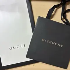 GUCCI GIVENCHY ショッピングバッグ 2点セット