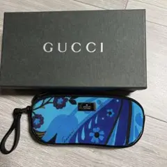GUCCI メガネケース 花柄 デザイン