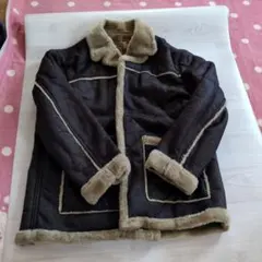 着用数回　カンサイジーンズ　ムートンジャケット　フリーサイズ