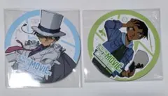 名探偵コナン 台湾 MOVIE展 コナンカフェ 特典コースター 平次 怪盗キッド