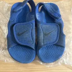 NIKE ベルクロサンダル　ブルー