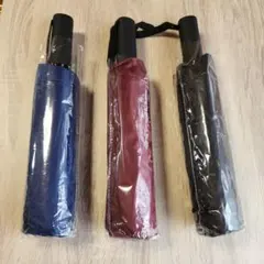 カラー選べる♪折りたたみ傘 ワンタッチ　自動開閉　12本骨 耐風傘　雨傘