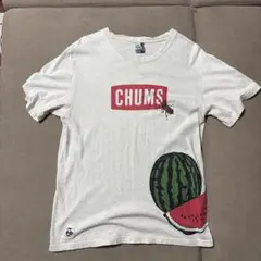 CHUMS チャムス Tシャツ オフホワイト Mサイズ