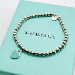 Tiffany ティファニー パフ ハート ブレスレット オールド - メルカリ