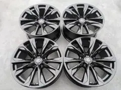 【美品】 LS500Fスポーツ純正ホイールタイヤ 再塗装 黒 美品 LEXUS レクサス LS500 F スポーツ 純正 中古ホイール 4