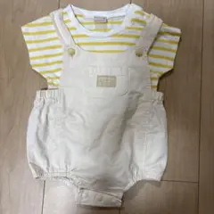 プティマイン セットアップ　ロンパース 80cm