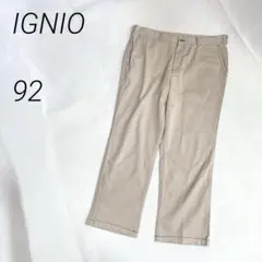 IGNIO　チノパンツ　コットン　ストレッチ　ゴルフパンツ　無地のサムネイル