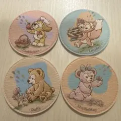 【コンプリート】ダッフィー＆フレンズ 20周年 コースター 全4種