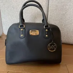 【美品】マイケルコース ショルダーバッグ ハンド 2way ロゴチャーム レザー