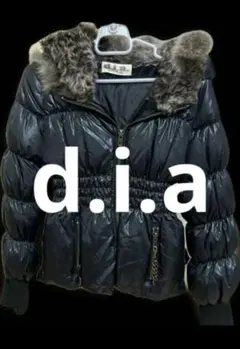 d.i.a. ファー付き黒ダウンジャケット♥平成ギャル　eggのサムネイル