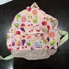 bobson キッズ リュック フルーツ柄 ピンクのサムネイル