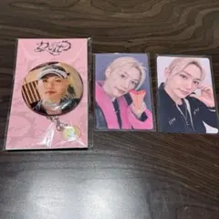 straykids スキズ　yizhiyu トレカ　缶バッジ　フィリックス