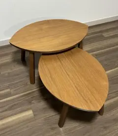IKEA✨️STOCKHOLM ローテーブル 2点セット 良品 ブラウン 木目調 IKEA✨️STOCKHOLM ローテーブル 2点セット 良品 ブラウン 木目調 IKEA