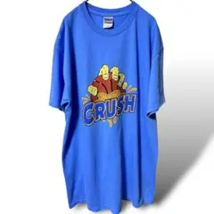 ✅GILDAN CRUSH Tシャツ USA 2011 CHAMPIONS 青