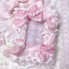 ホイップデコ トレカケース 量産型 平成女児 ピンク