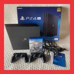 【ソフト・元箱付】PS4 Pro ジェットブラック 1TB CUH-7100B