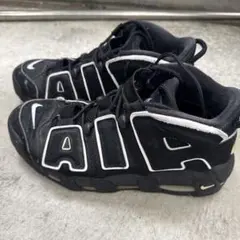 Nike Air More Uptempo ブラック/ホワイト US 9