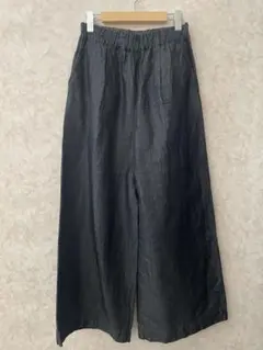 アーバンリサーチドアーズ　コットンリネン　デニム　イージーパンツ