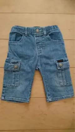 ミキハウス　DOUBLE.B デニム　ハーフパンツ 100