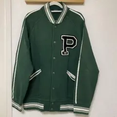 【美品】ポロ ラルフローレン スタジャン グリーン フットボール Lサイズのサムネイル