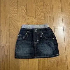 Lee ダークデニム ミニスカート100cm