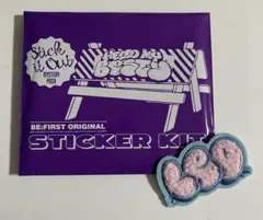 BE:FIRST シークレットモコモコ刺しゅうステッカー LEO(レオ)