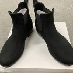 スエード調レディース　ショートブーツ