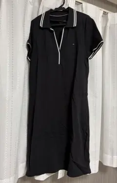 お値下げ中！TOMMY HILFIGER ブラック ポロワンピース