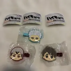 ハイキュー!! みにコレ前髪クリップvol.4 宮治、北信介、星海光来のサムネイル