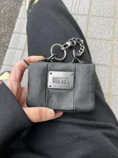 DIESEL レザーコインケース 小銭入れ ブラックのサムネイル