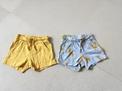 H&M ベビー ショートパンツセット