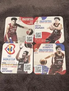 FIBAバスケットボール選手 コースター