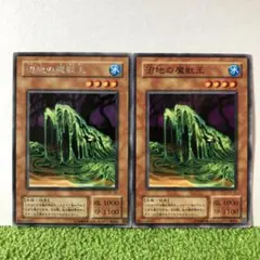 遊戯王 沼地の魔獣王 2期 字レア1枚 ノーマル1枚