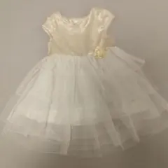 美品　H&M ベビードレス 92cm フリル付き