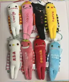 モケケ ご当地 ストラップ 8体セット