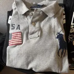 POLO RALPH LAUREN グレー ポロシャツ