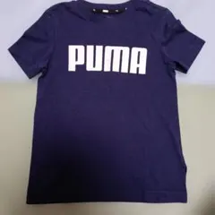 新品　訳あり　PUMA ネイビー Tシャツ　130