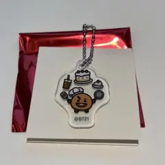 BT21 スイパラ アクリルキーホルダー・オリジナルコースター SHOOKY