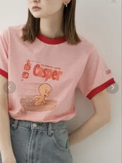『別注』 Casper×SENSE OF PLACE/リンガーTシャツのサムネイル