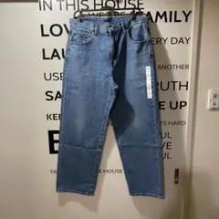 新品未使用★UNIQLO バギージーンズ ★